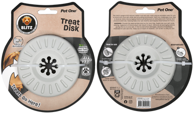 Blitz Rubber Treat Disk NEW!