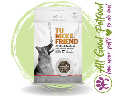 Tu Meke Air Dried Natural Dog Food Beef, Salmon & Mackerel 500g