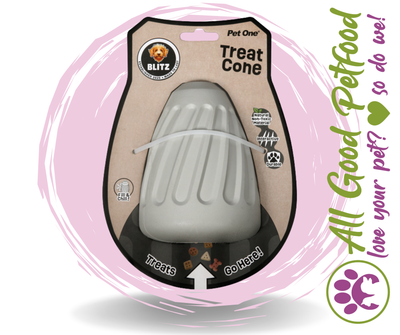 Blitz Rubber Treat Cone NEW!