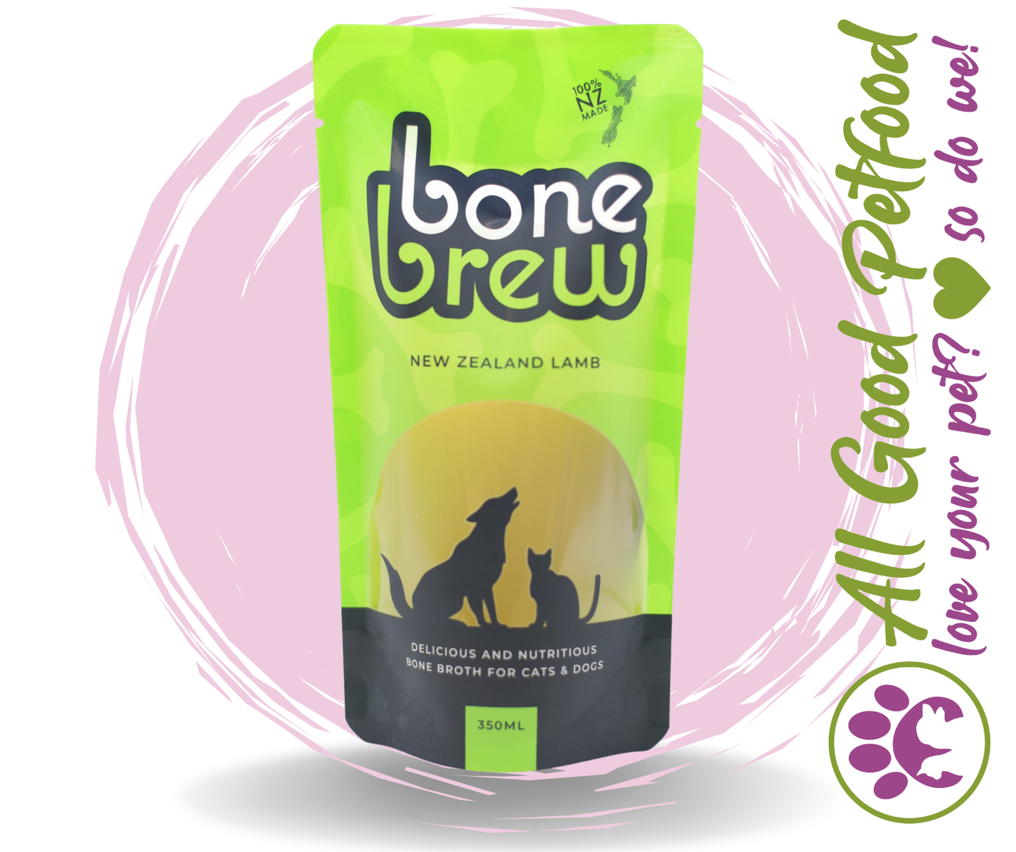 Bone Brew New Zealand Lamb Broth 350ml