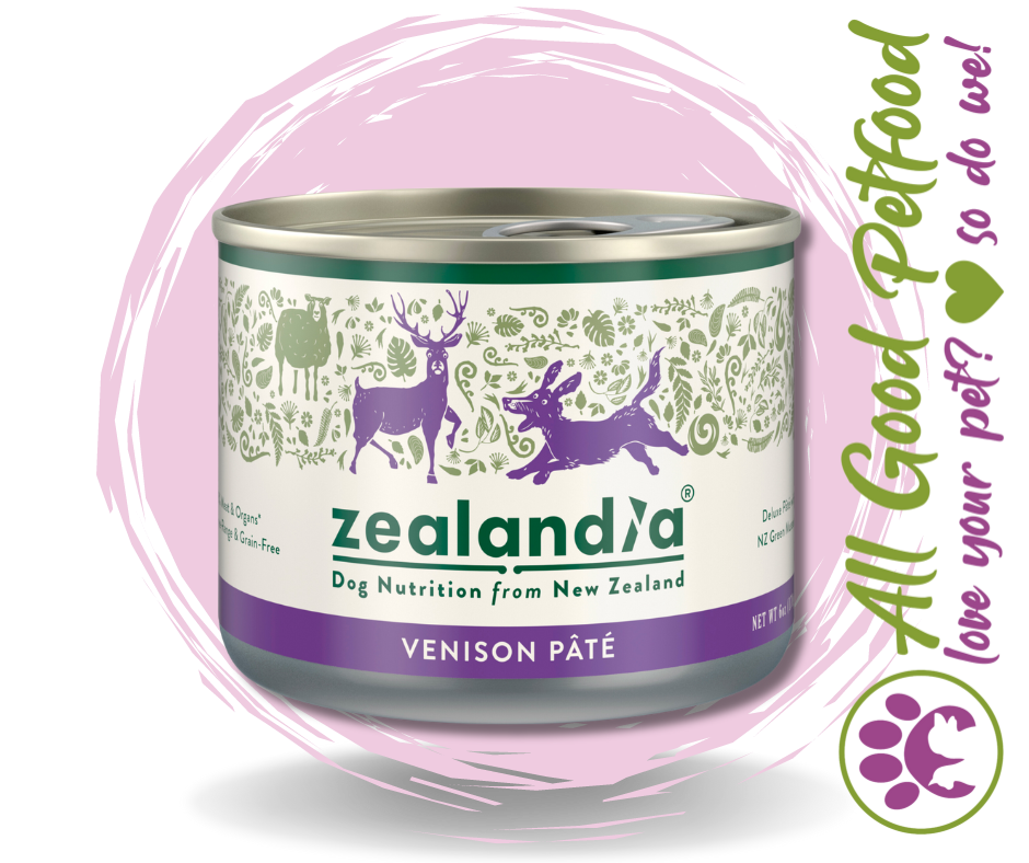 CLEARANCE 50% OFF -- Zealandia Dog Venison Pate 170g