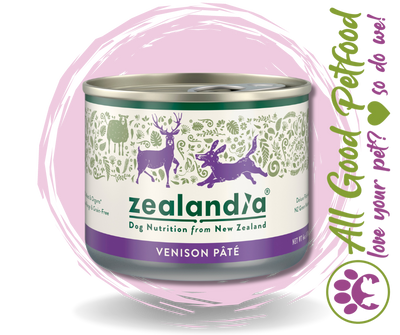 CLEARANCE 50% OFF -- Zealandia Dog Venison Pate 170g