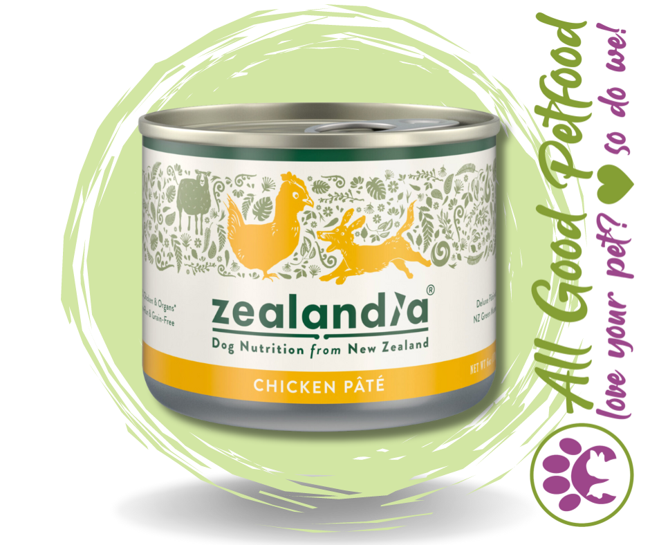 CLEARANCE 50% OFF -- Zealandia Dog Chicken Pate 170g