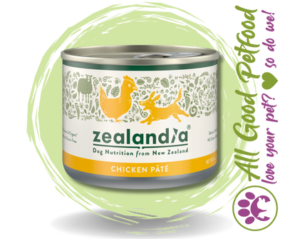 CLEARANCE 50% OFF -- Zealandia Dog Chicken Pate 170g