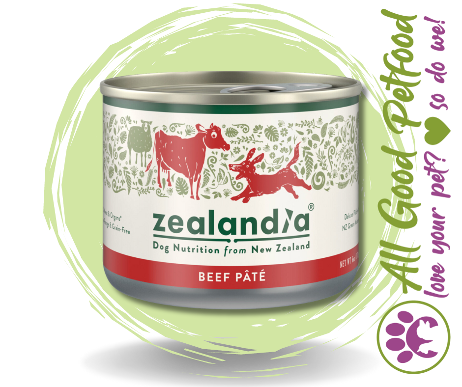 CLEARANCE 50% OFF -- Zealandia Dog Beef Pate 170g