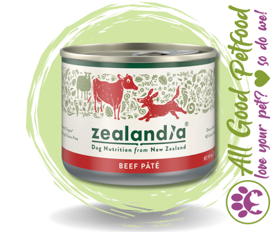 CLEARANCE 50% OFF -- Zealandia Dog Beef Pate 170g