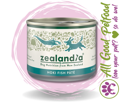 CLEARANCE 50% OFF -- Zealandia Dog Hoki Pate 170g