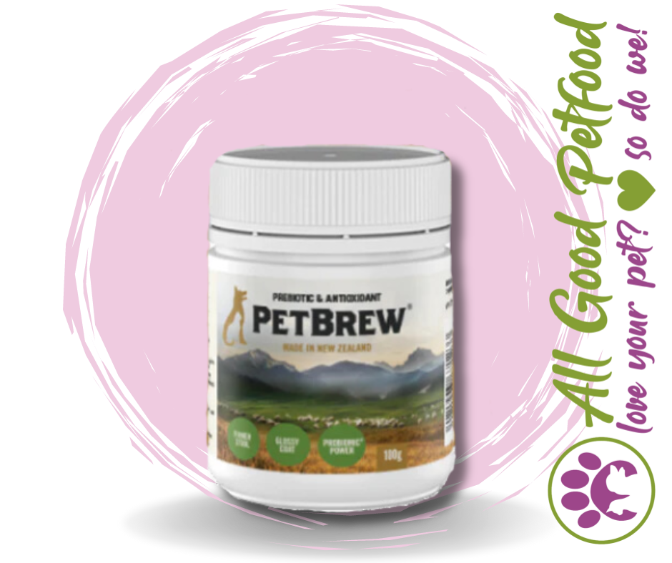 Petbrew Prebiotic & Antioxidant Powder 100G - NEW!