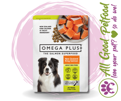 Omega Plus King Salmon Dry Dog Food 2.4kg