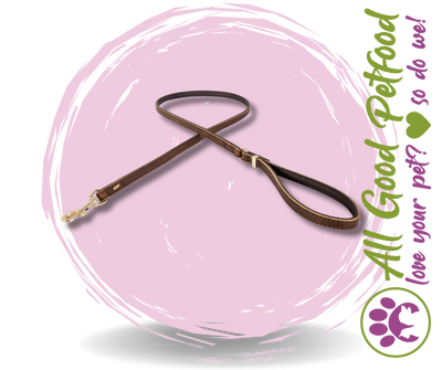 EzyDog Leash Oxford LITE Brown - 120cm