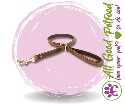 EzyDog Oxford Brown Leash - 100cm