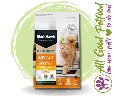 Blackhawk Healthy Benefits Cat Weight Management Chicken