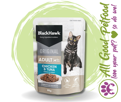 Blackhawk Original Cat Chicken/Tuna Gravy - 85g