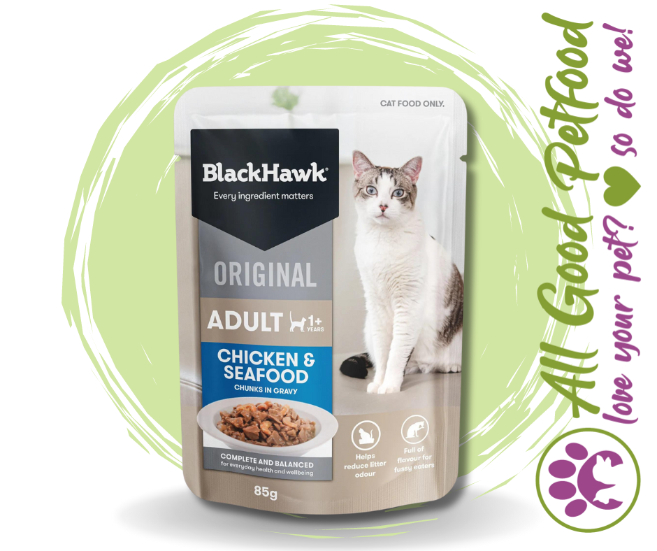 Blackhawk Original Cat Chicken/Seafood Gravy - 85g