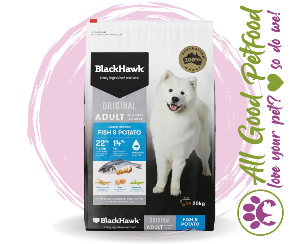 SALE 10% OFF -- BlackHawk Adult Fish & Potato