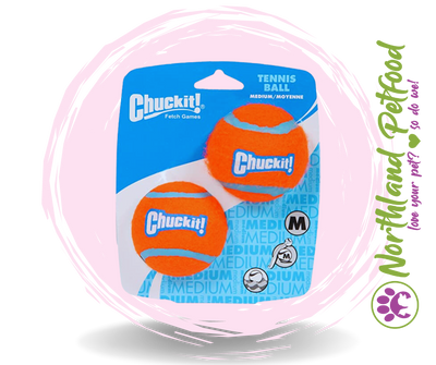 Chuckit! Tennis Ball Medium - 2 pack