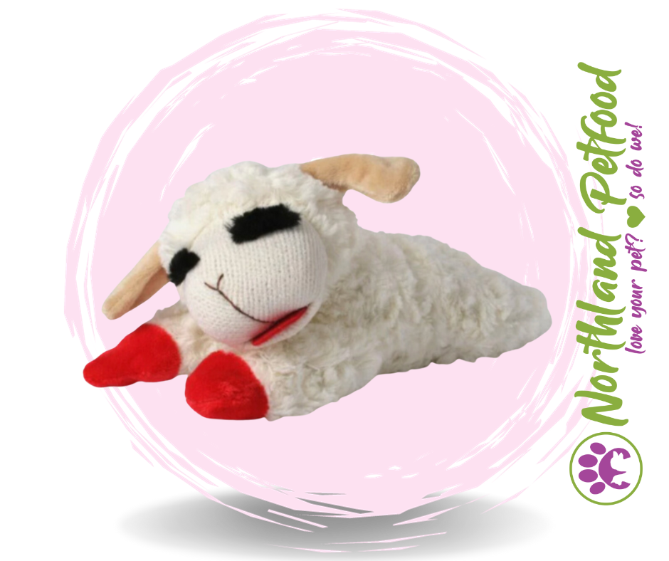 Lamb Chop Dog Toy - 15cm