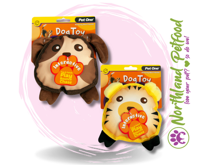 Pet One Interactive Squeaky Toy