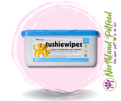 Petkin Tushie Wipes - 100pk