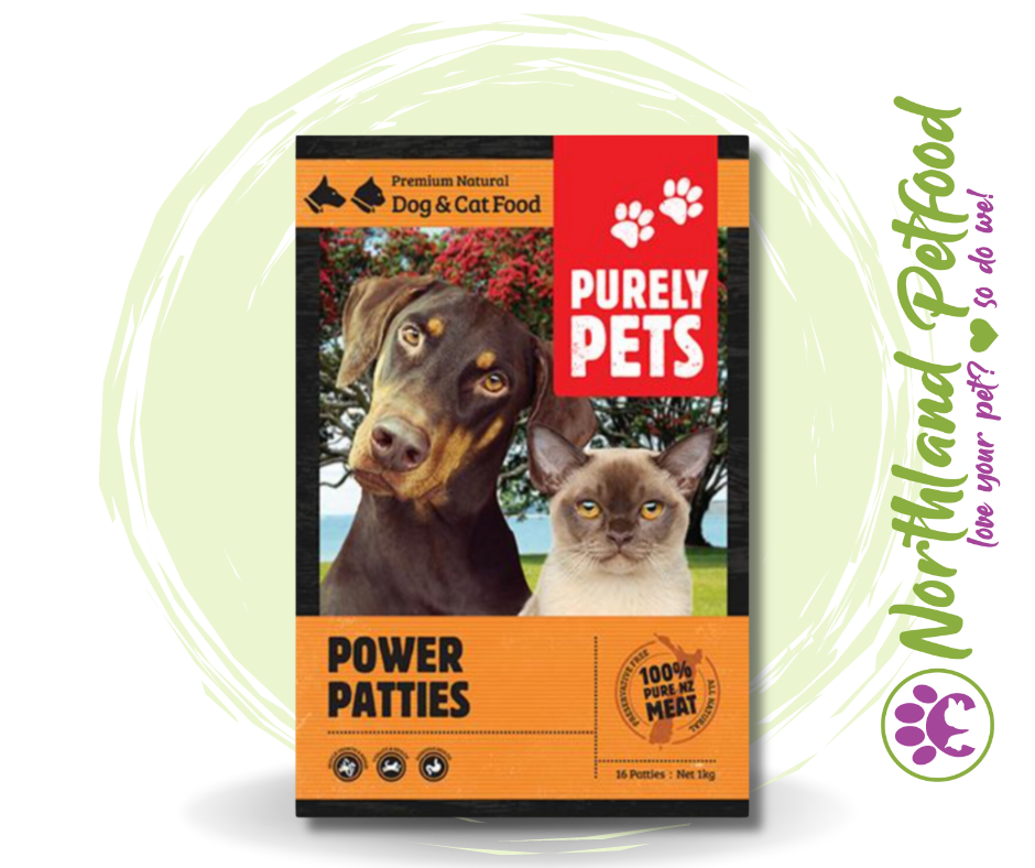 Purely Pets Power Patties 1kg / IN STORE ONLY