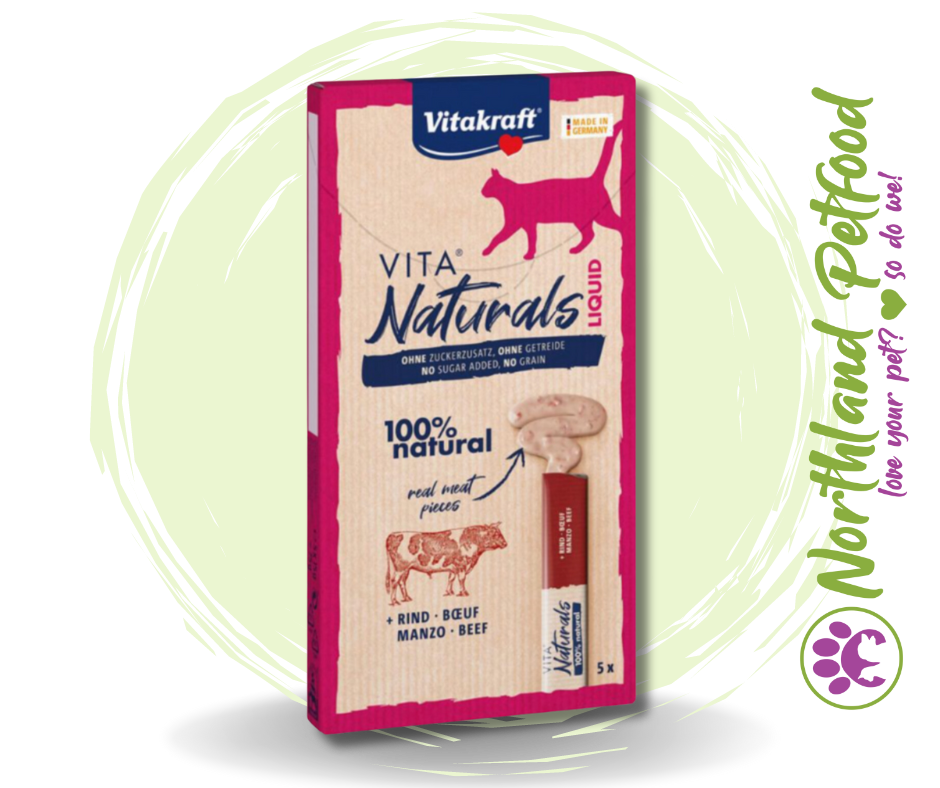 SALE -- 15% OFF -- Vita Naturals Liquid Snacks - Beef 15g x 5