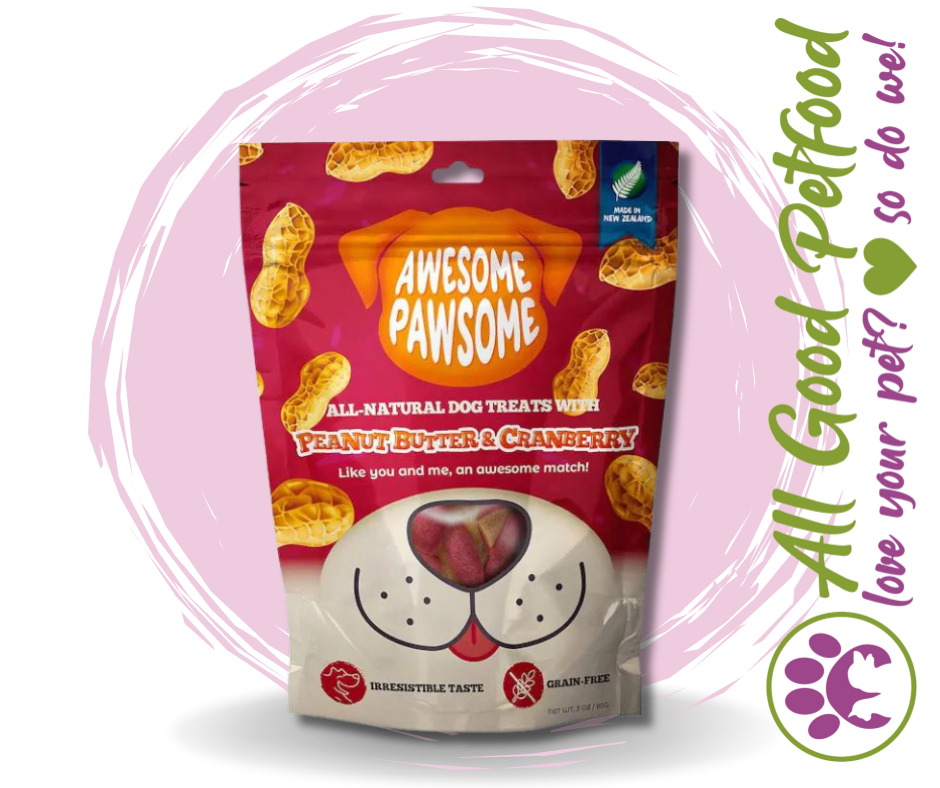 SALE -- 10% OFF -- Awesome Pawsome Peanut Butter & Cranberry