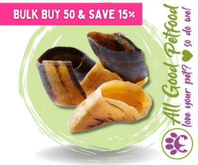 50 X Cow Hooves - SAVE 15% !
