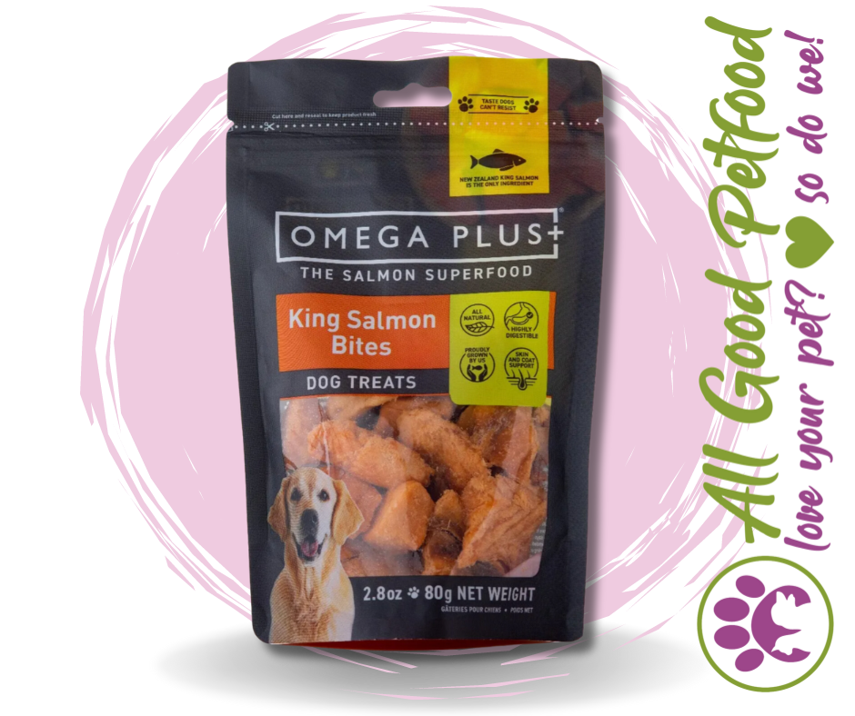 Omega Plus King Salmon Bites Dog Treats