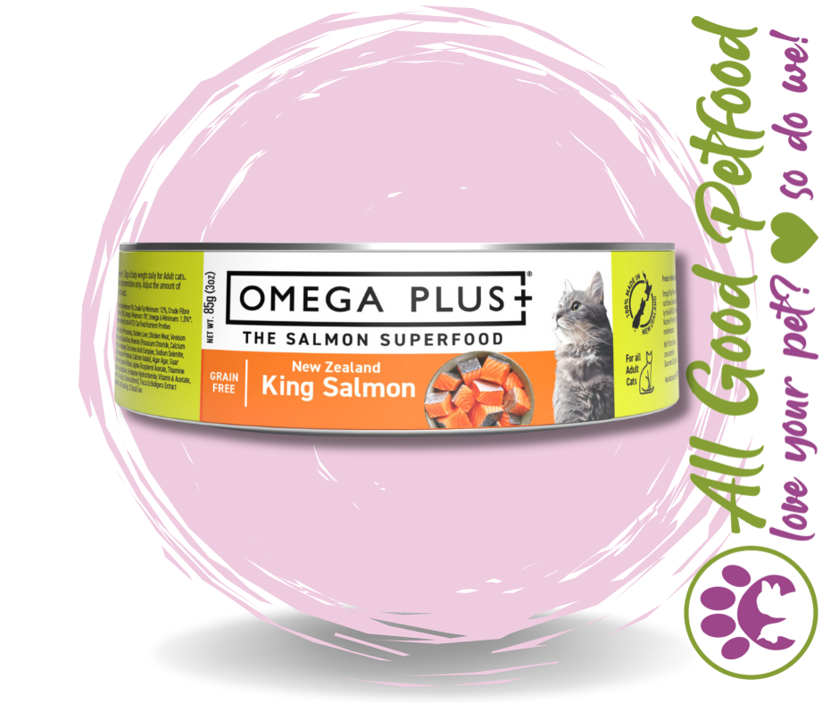 SALE -- 20% OFF -- Omega Plus- King Salmon 85g / 1 Can