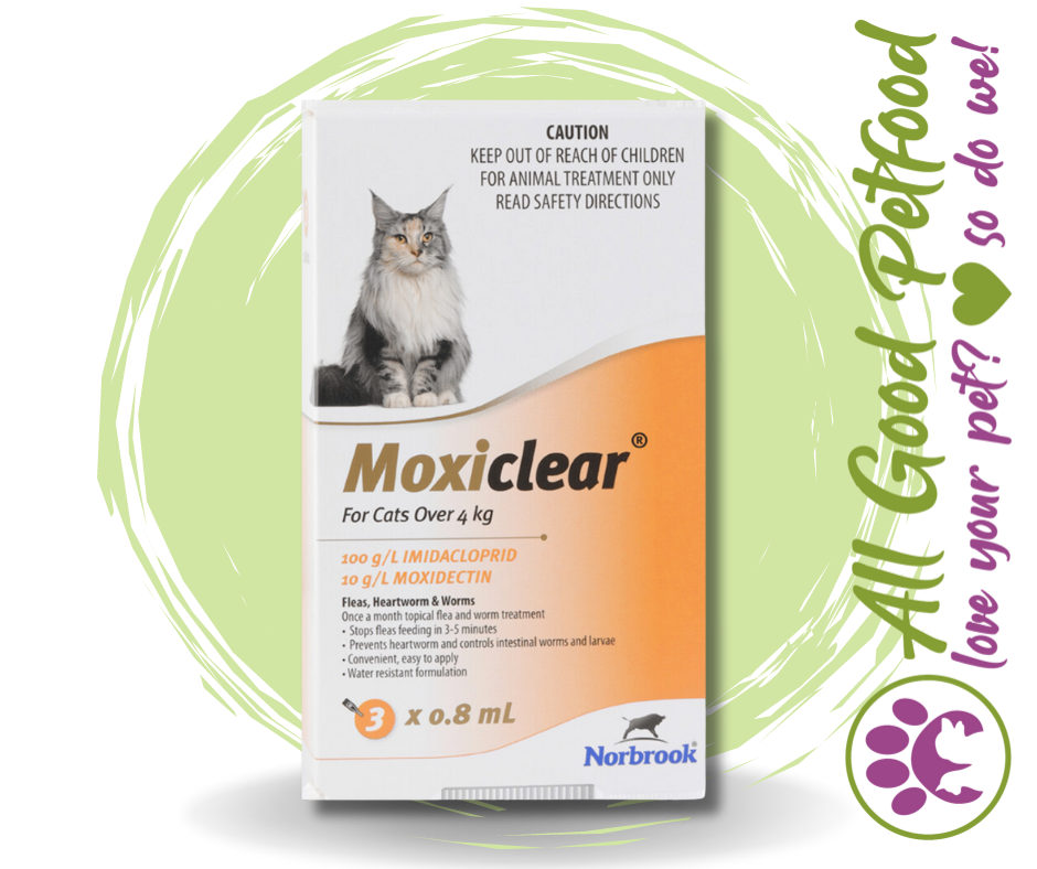 Moxiclear - For Cats 4kg & Over - 3 Pack