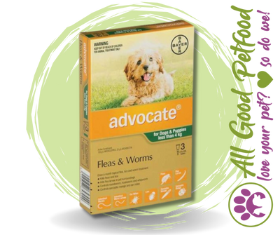 Advocate for Small Dogs/Puppies 4kg and Under - 3 Pack