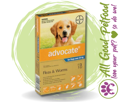 Advocate for Xtra Large Dogs 25kg+ - 3 Pack