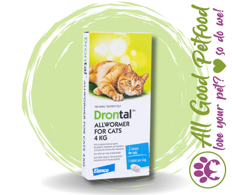 Drontal Allwormer for Cats - Up to 4kg