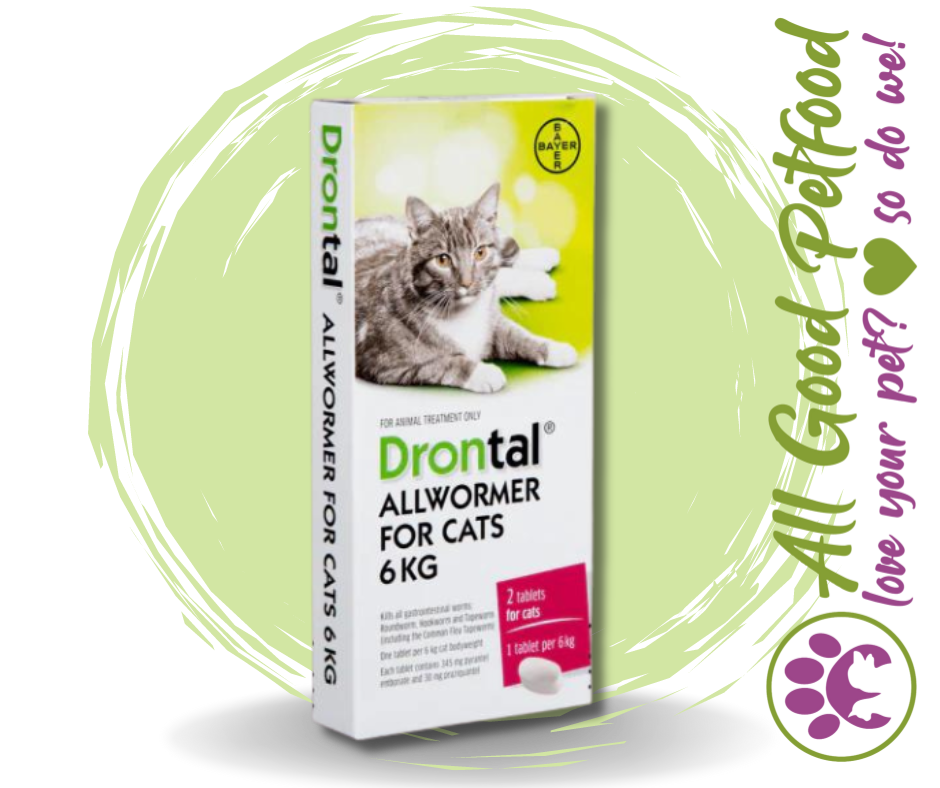 Drontal Allwormer for Cats - Up to 6kg