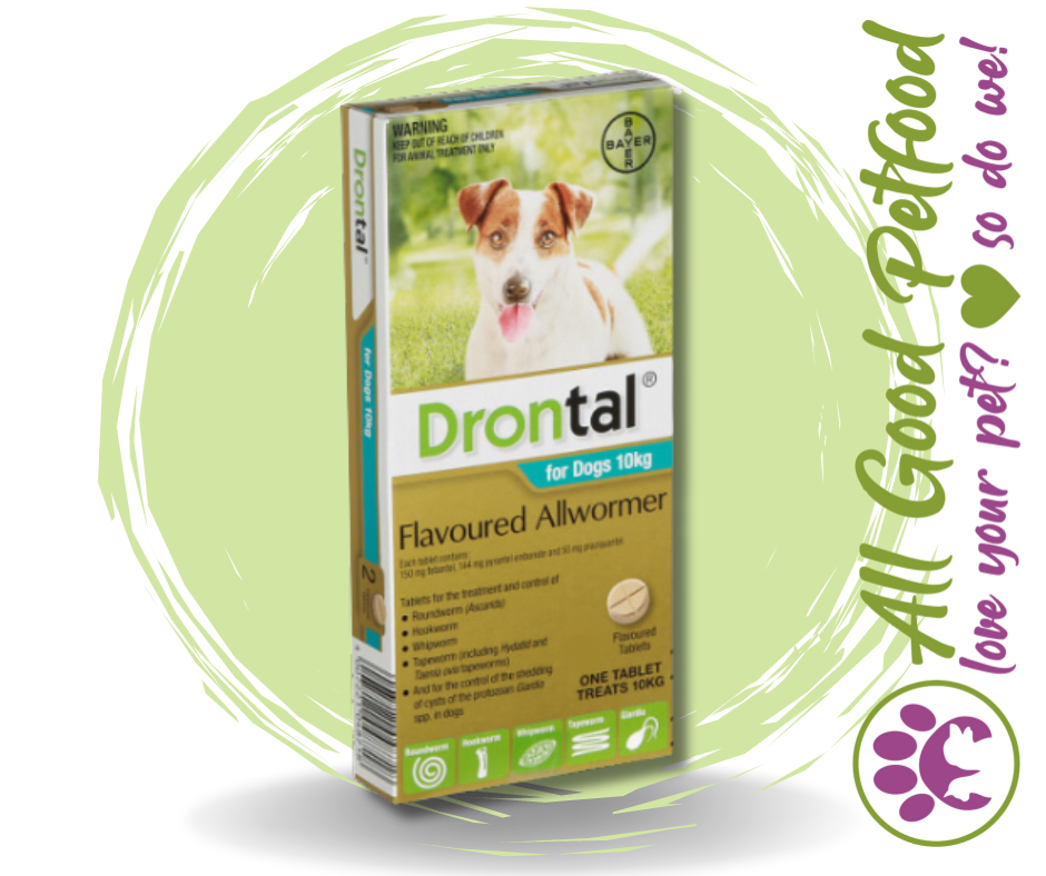 Drontal Allwormer for Dogs - up to 10kg