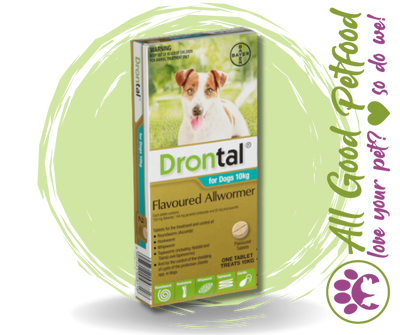 Drontal Allwormer for Dogs - up to 10kg