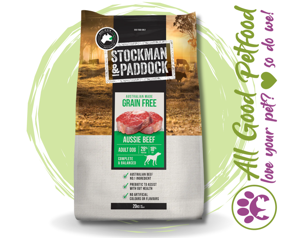 Stockman & Paddock Grain-Free Beef 20KG