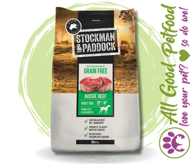 Stockman & Paddock Grain-Free Beef 20KG