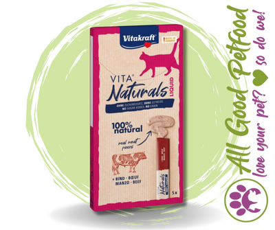 Vita Naturals Liquid Snacks - Beef 15g x 5