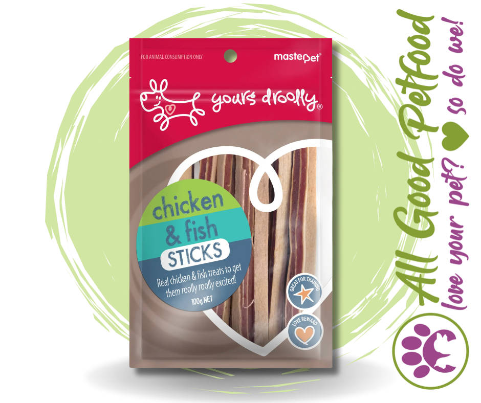 Yours Droolly Chicken & Fish Sticks - 100g