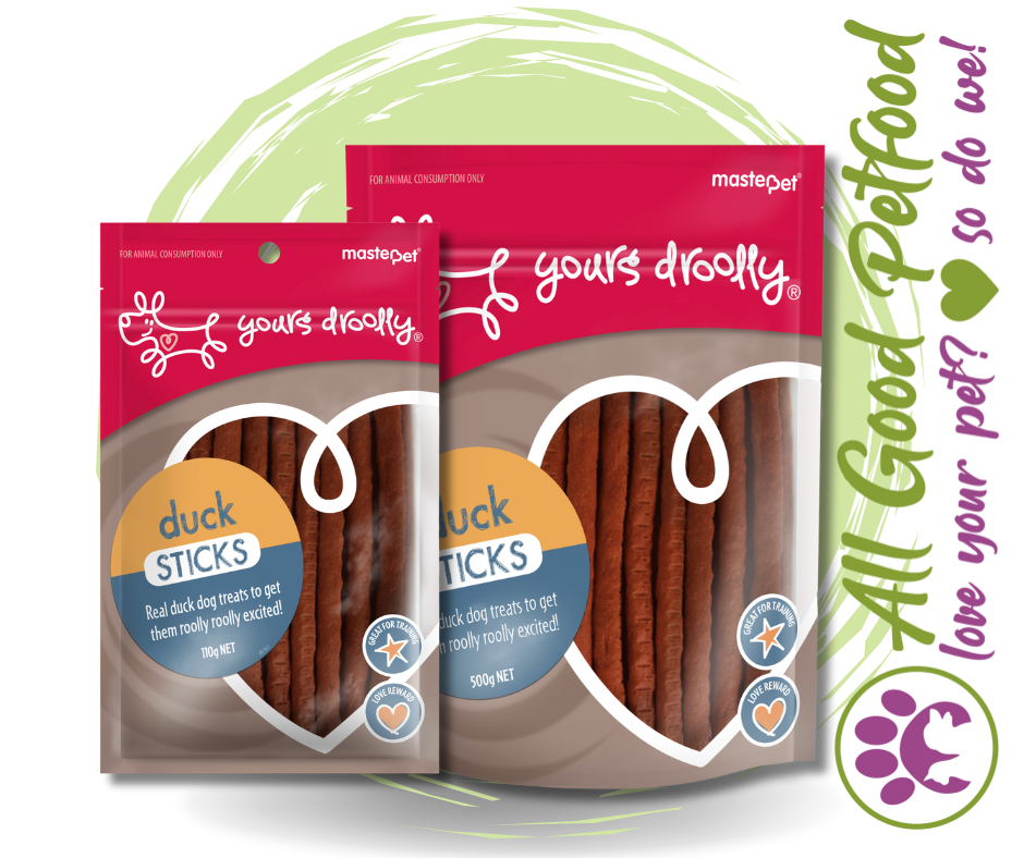 Yours Droolly Duck Sticks - 110g/500g