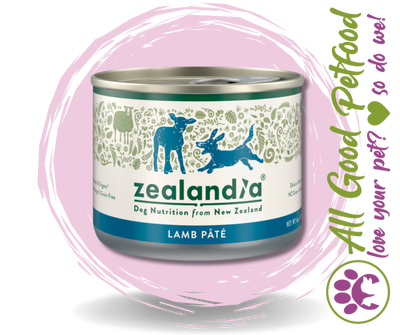 CLEARANCE 50% OFF -- Zealandia Dog Lamb Pate 170g