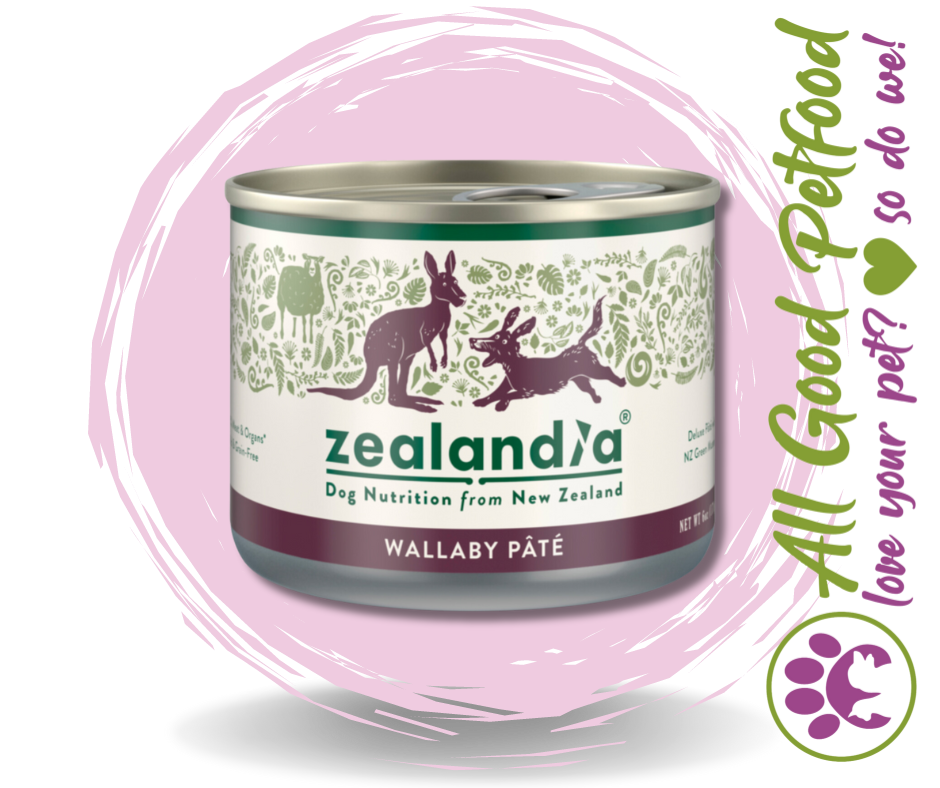 CLEARANCE 50% OFF -- Zealandia Dog Wallaby Pate 170g