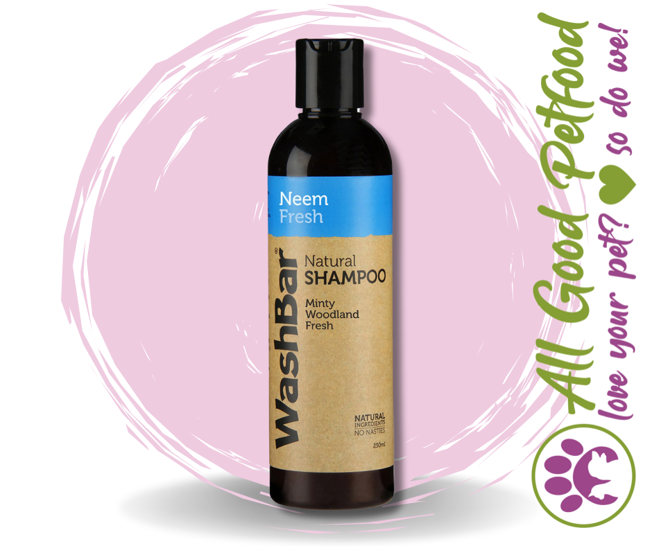 SALE -- 10% OFF -- Washbar Neem Flea Repellent Shampoo 250ml