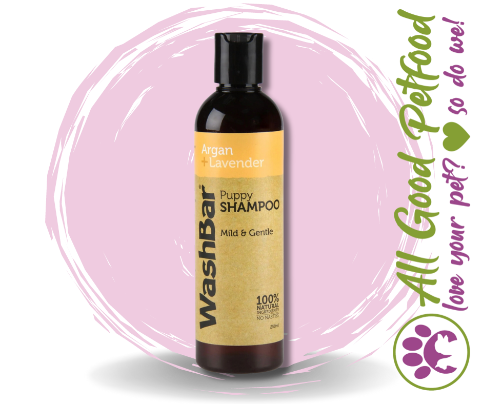 Washbar Puppy- Argan & Lavender Shampoo 250ml