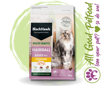 Blackhawk Healthy Benefits Cat Hairball Chicken