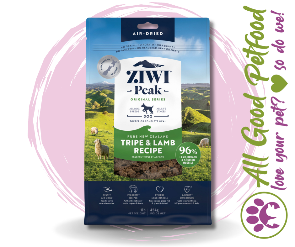 ZIWI Peak Air Dried Tripe and Lamb 454g