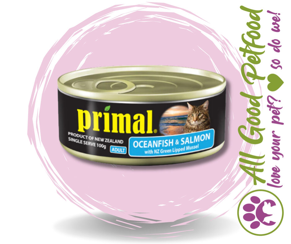 Primal Ocean Fish & Salmon Cat food - 100g