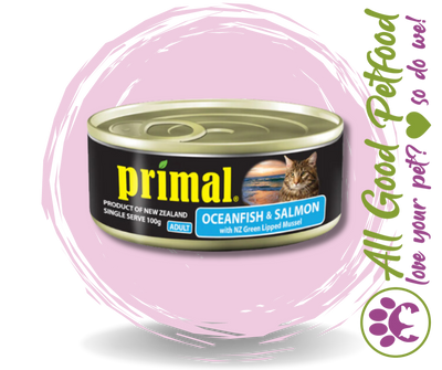 Primal Ocean Fish & Salmon Cat food - 100g