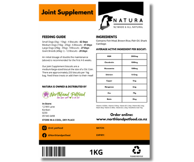 SALE -- 10% OFF 5KG -- Natura Joint Supplement